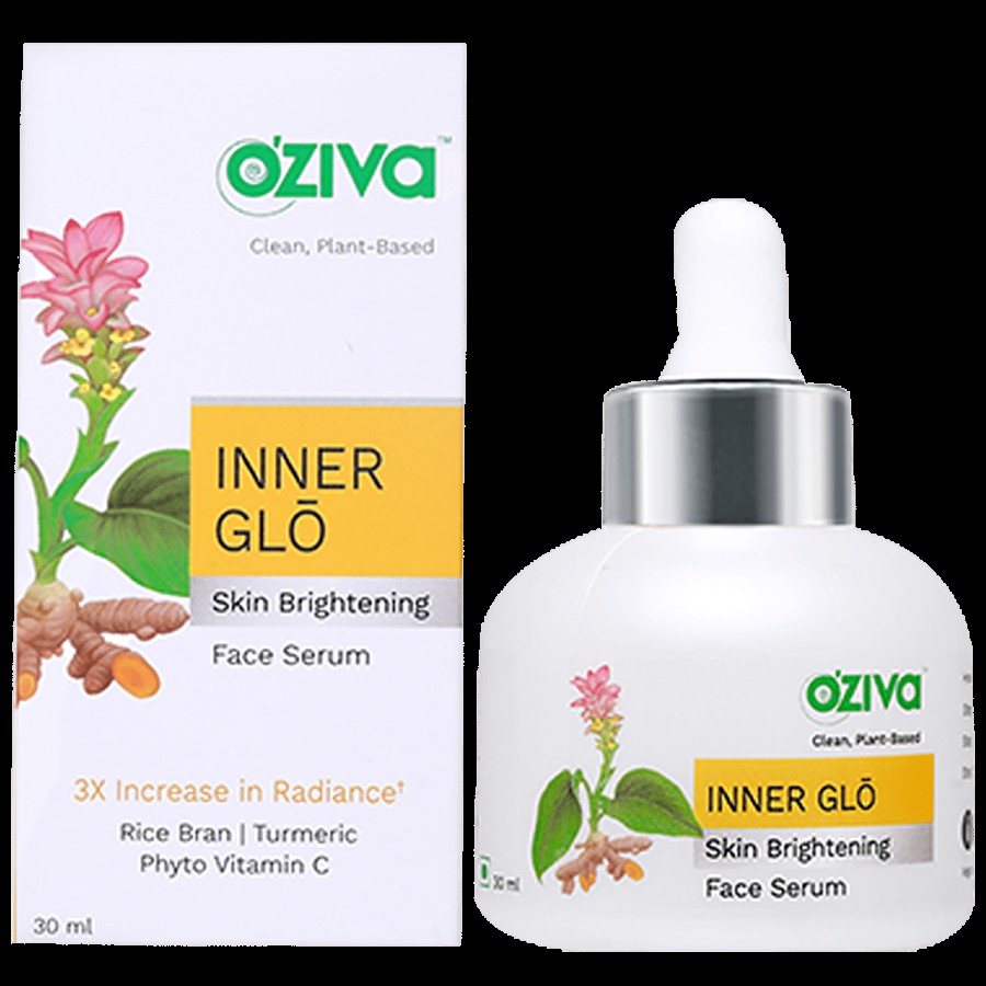 O'ZIVA Inner Glo Face Serum - Skin Brightening With Phyto Vitamin C