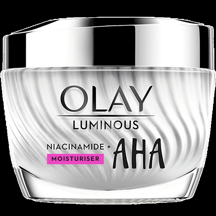 Olay Luminous Niacinamide + AHA Moisturiser - Acne mark