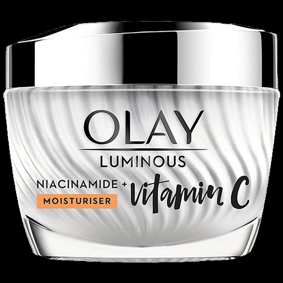 Olay Luminous Vitamin C Cream With 99% Pure Niacinamide - Lightweight & Non-Greasy Formula