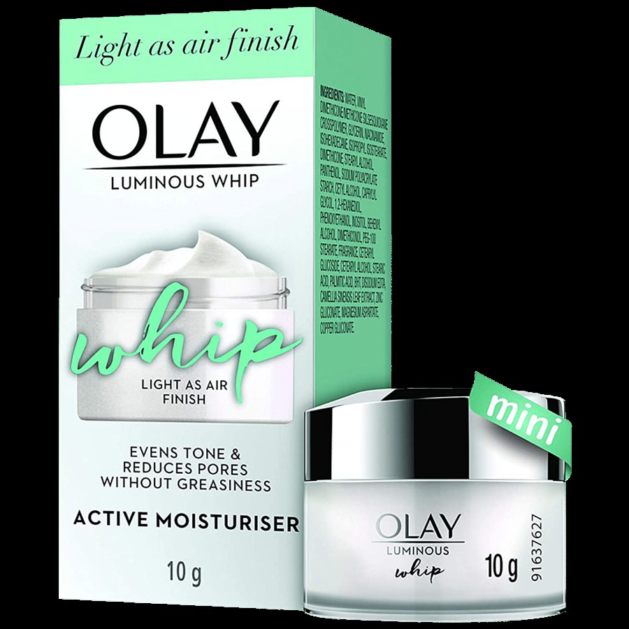 Olay Olay Ultra Lightweight Moisturiser: Luminous Whip Mini Day Cream (non SPF)