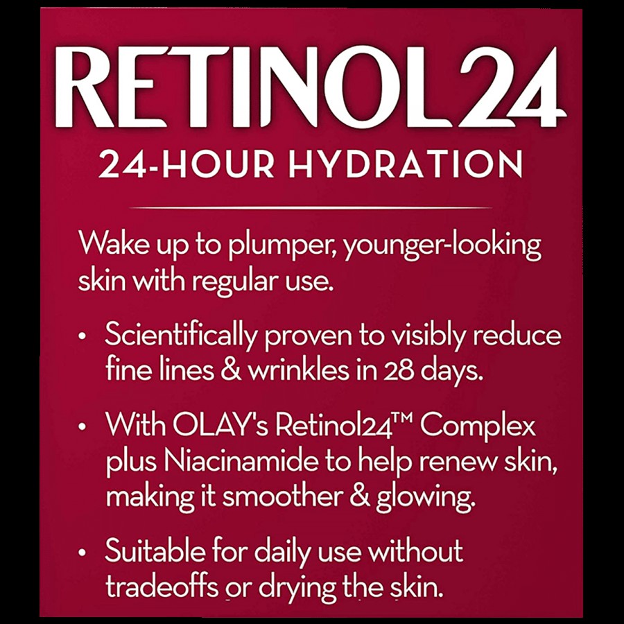 Olay Regenerist Retinol 24 Night Moisturiser - With Niacinamide