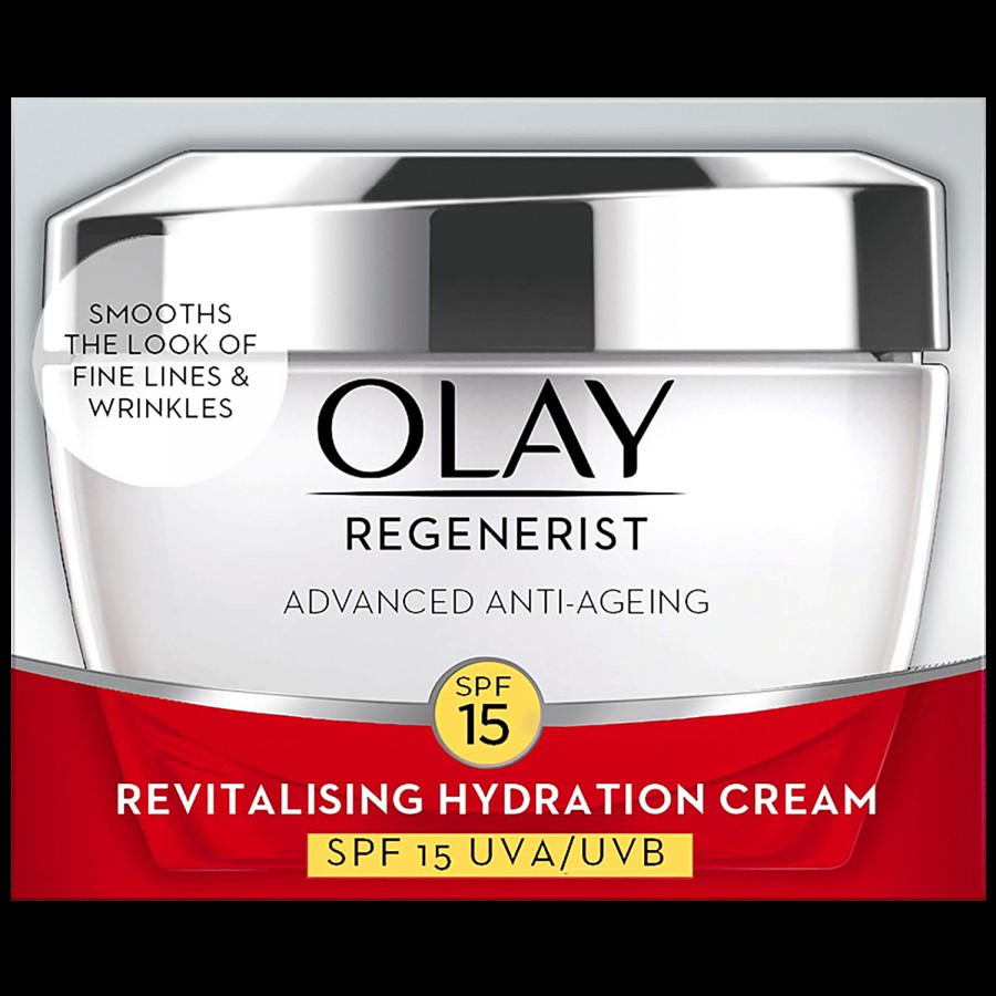 Olay Regenerist Revitalising Hydration Day Cream - With SPF 15 UVA/UVB