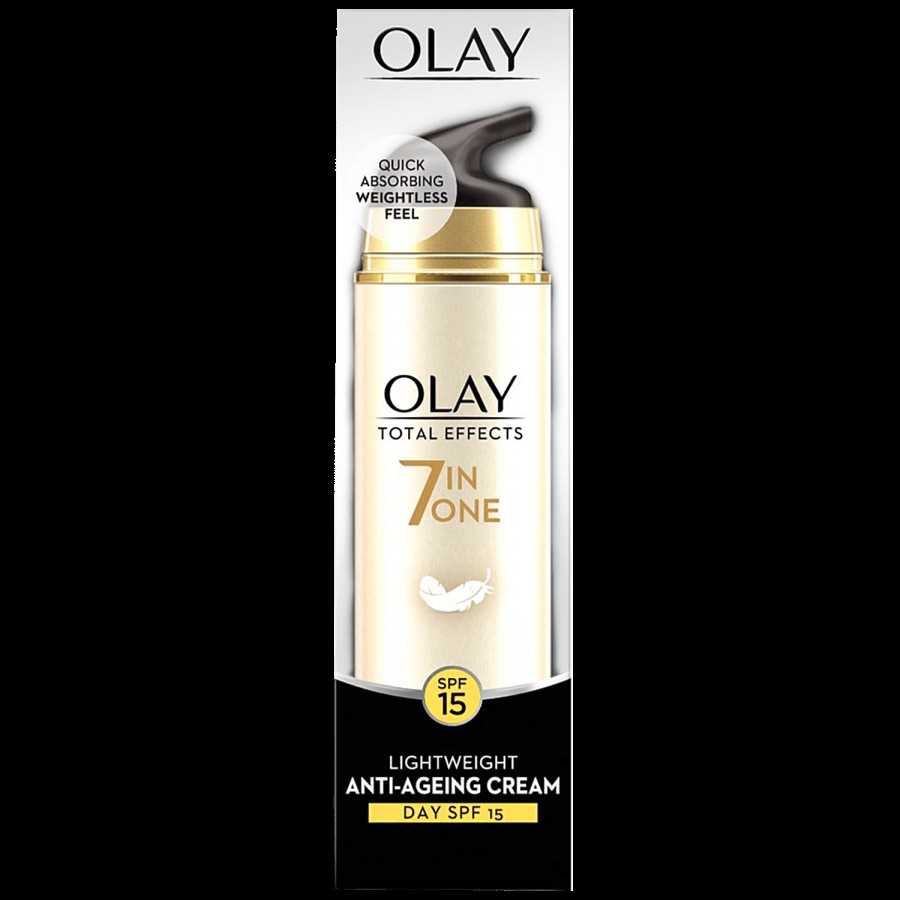 Olay Total Effects 7-In-1 -Lightweight Anti- Ageing Moisturizer Cream SPF 15