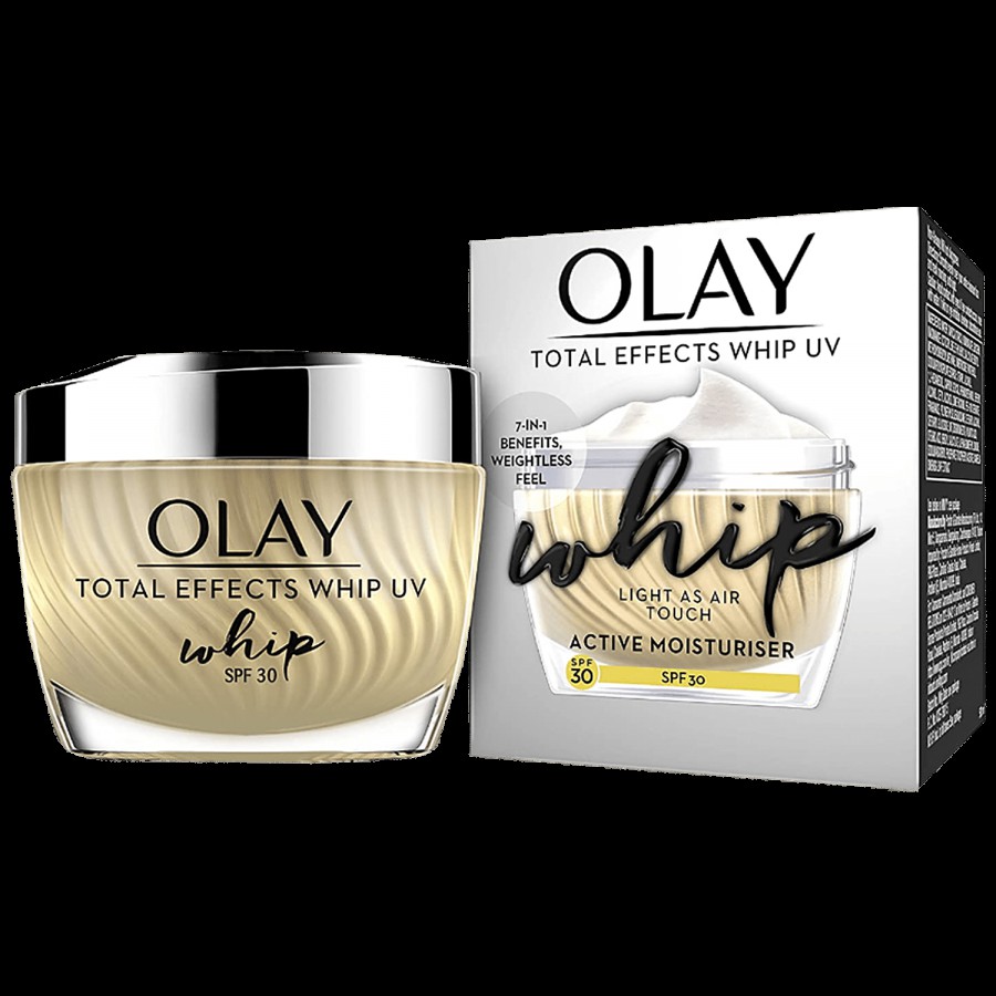 Olay Total Effects Whip Active Moisturiser - UV SPF 30