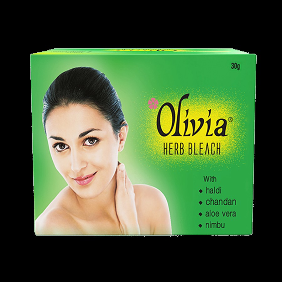 Olivia Herb Bleach For Sensitive Skin With Haldi