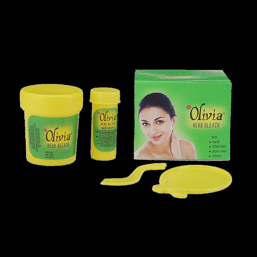 Olivia Herb Bleach For Sensitive Skin With Haldi