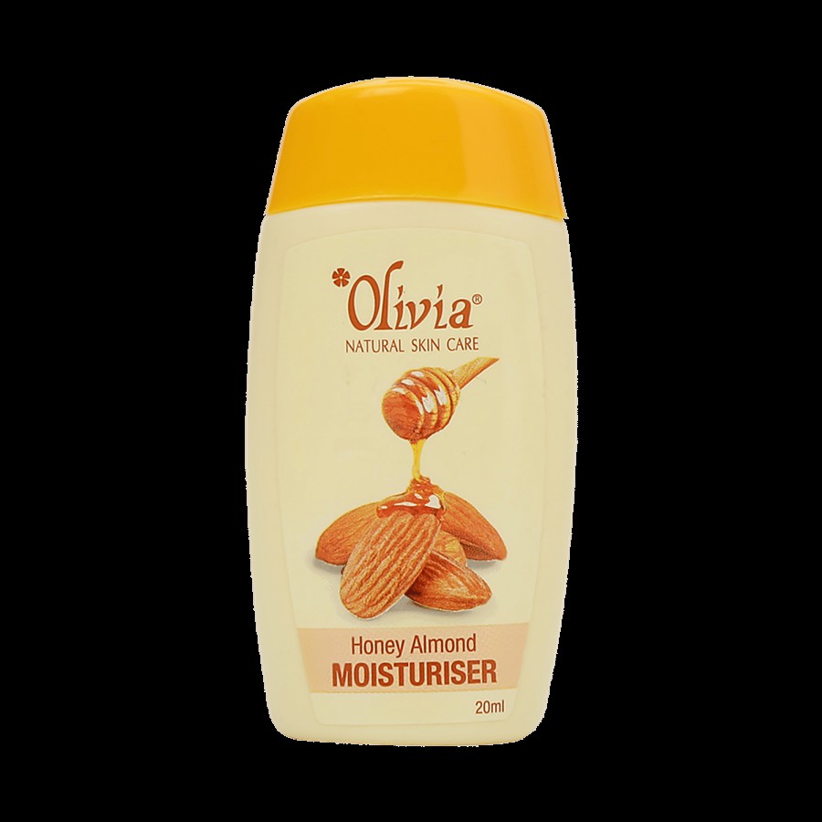 Olivia Honey Almond Natural Skin Care Moisturiser For Face & Body With Sunscreen