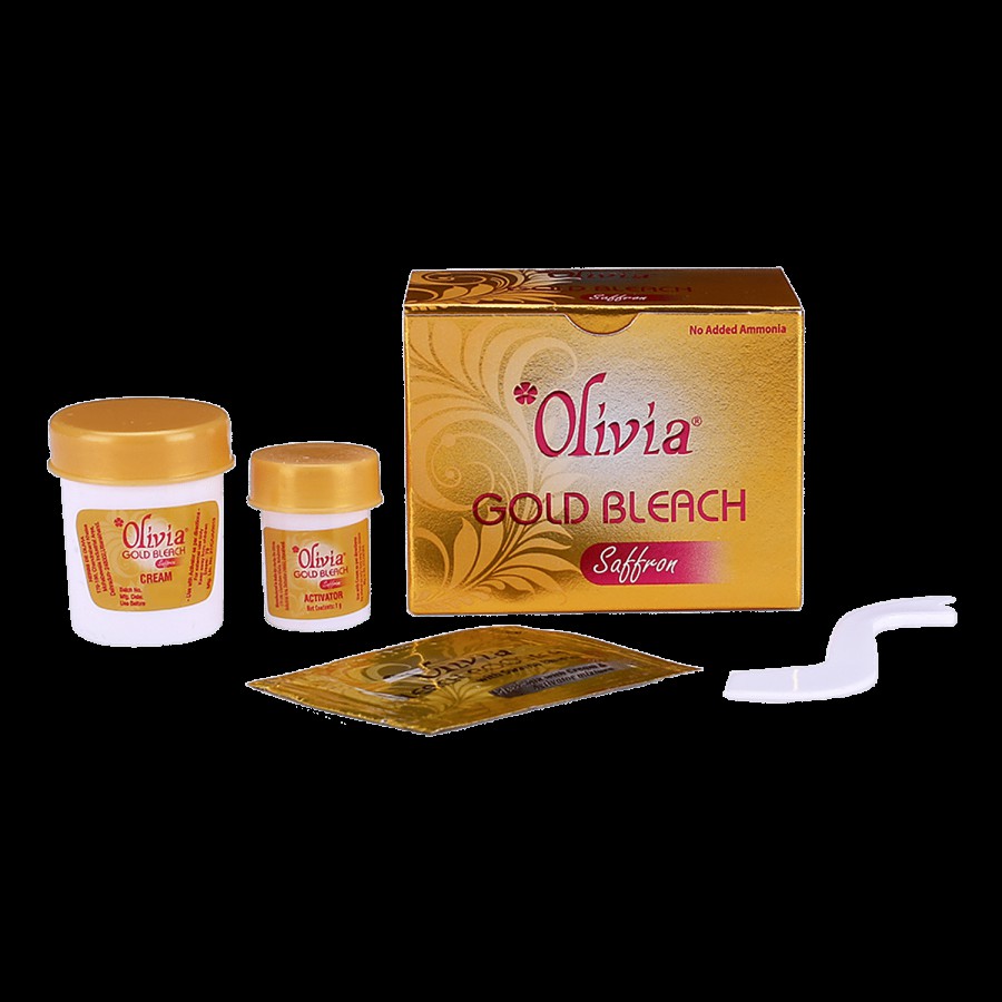 Olivia Skin Lightening Gold Bleach For Radiant Skin