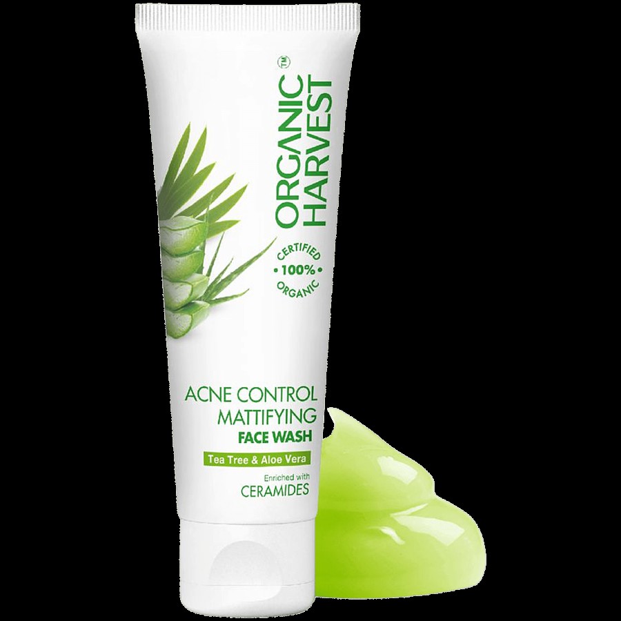 Organic Harvest Acne Control Face Wash - Sulphate Free