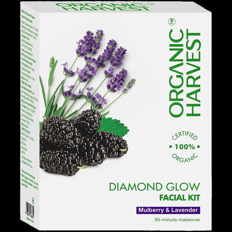 Organic Harvest Diamond - Shine & Glow Facial Kit