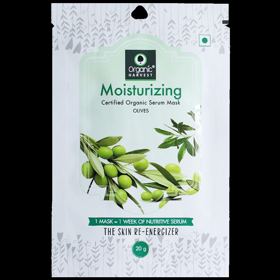 Organic Harvest Moisturising Face Sheet Mask