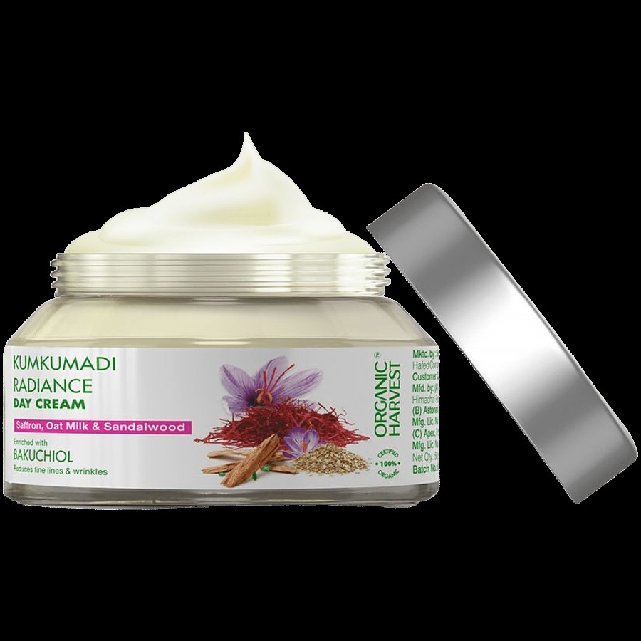 Organic Harvest Organic Harvest Vitamin A Day Cream with Broccoli & Aloe Vera