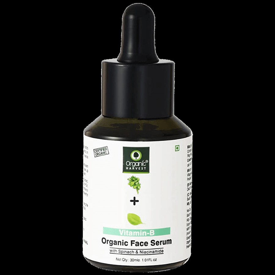 Organic Harvest Organic Harvest Vitamin B Organic Face Serum with Niacinamide and Spinach