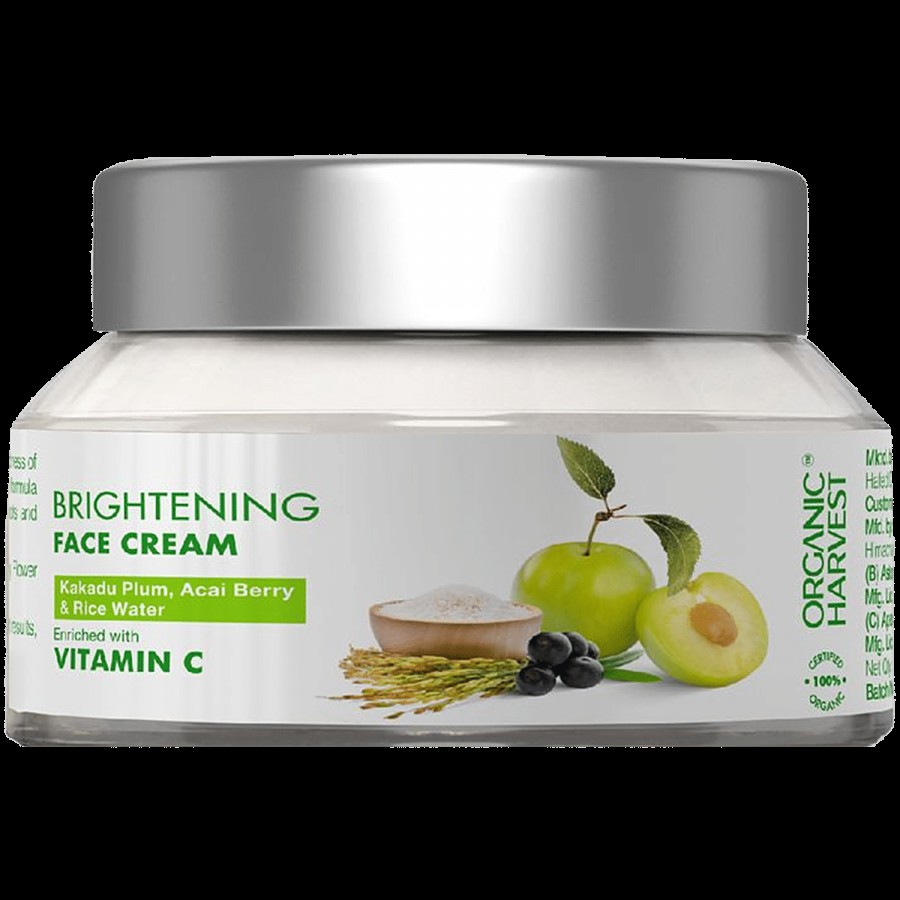 Organic Harvest Skin Lightening Cream