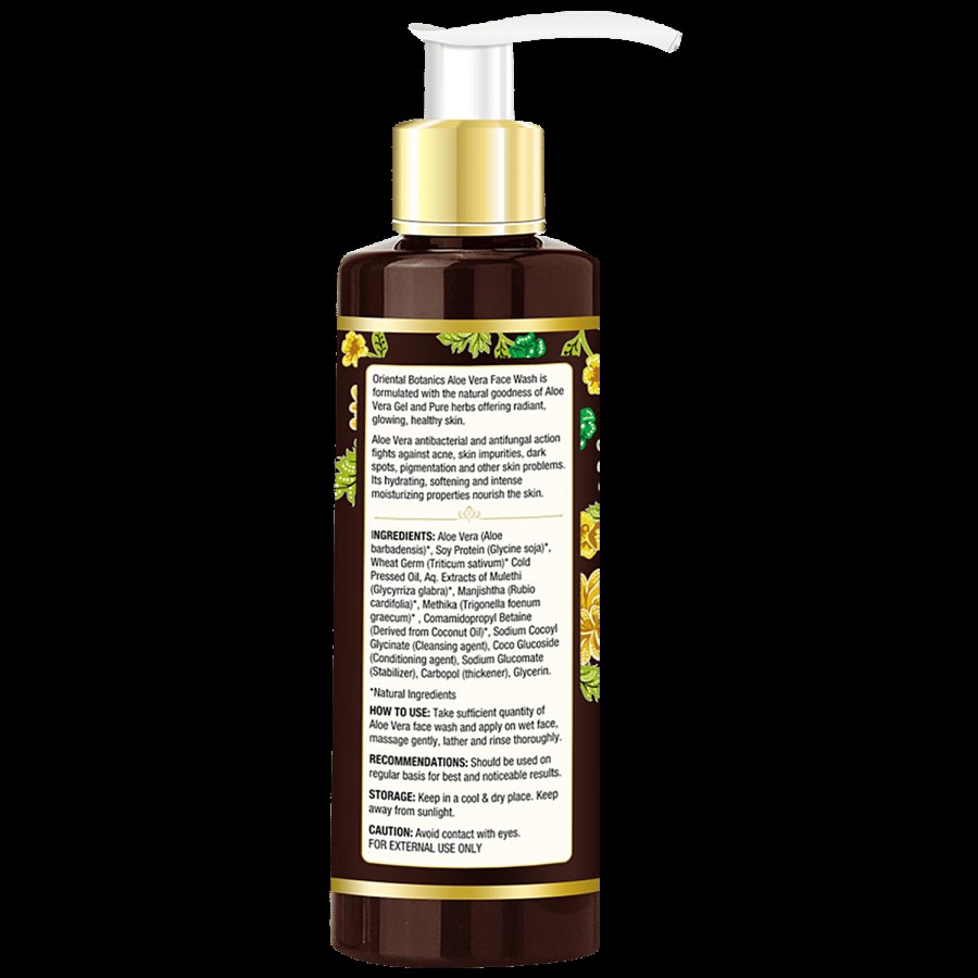 Oriental Botanics Aloe Vera Face Wash