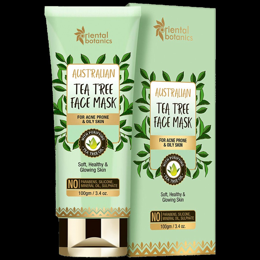 Oriental Botanics Australian Tea Tree Anti Acne Face Mask