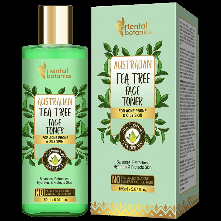 Oriental Botanics Australian Tea Tree Anti Acne Face Toner