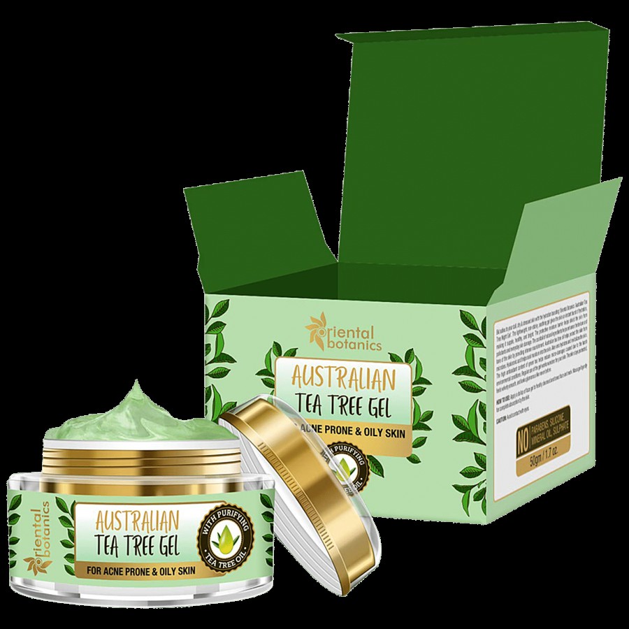 Oriental Botanics Australian Tea Tree Gel Cream - For Day/Night