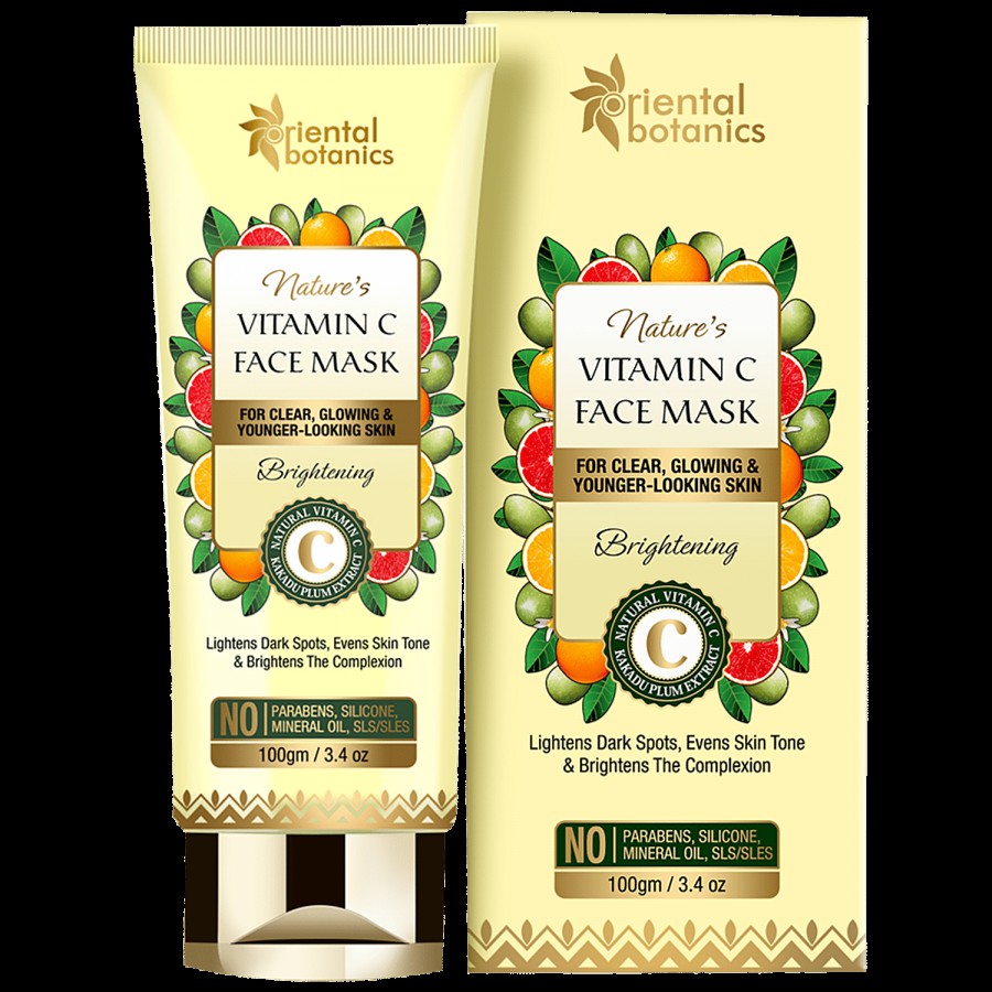 Oriental Botanics Nature's - Vitamin C Brightening Face Mask