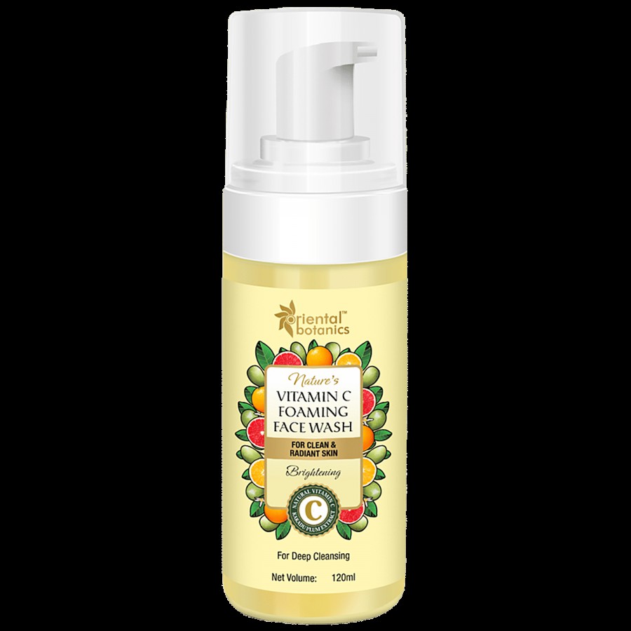 Oriental Botanics Nature's - Vitamin C Foaming Face Wash