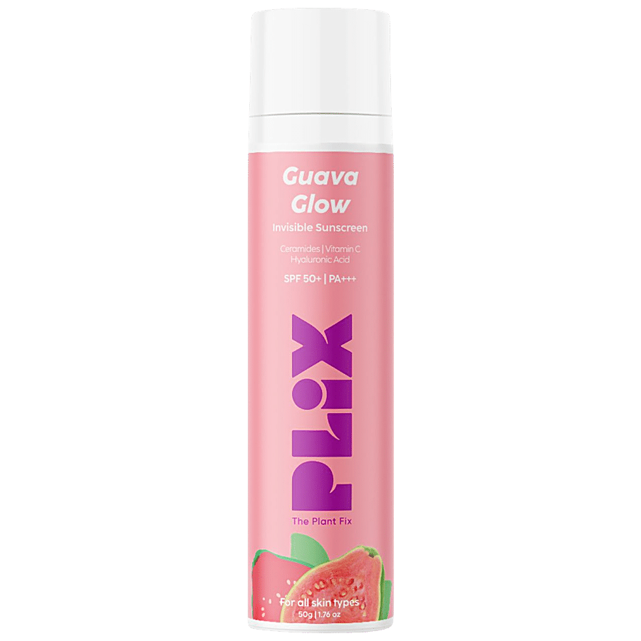 PLIX Guava Glow Invisible Sunscreen - SPF 50+