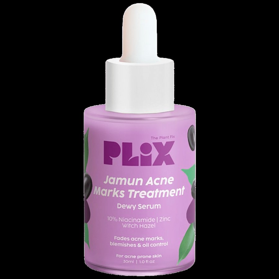 PLIX Jamun Acne Marks Treatment Dewy Serum - With 10% Niacinamide