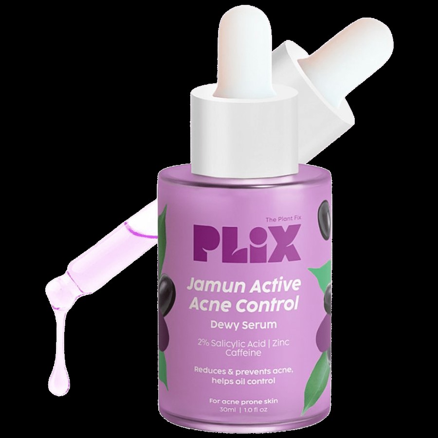 PLIX Jamun Active Acne Control Dewy Serum - With 2% Salicylic Acid