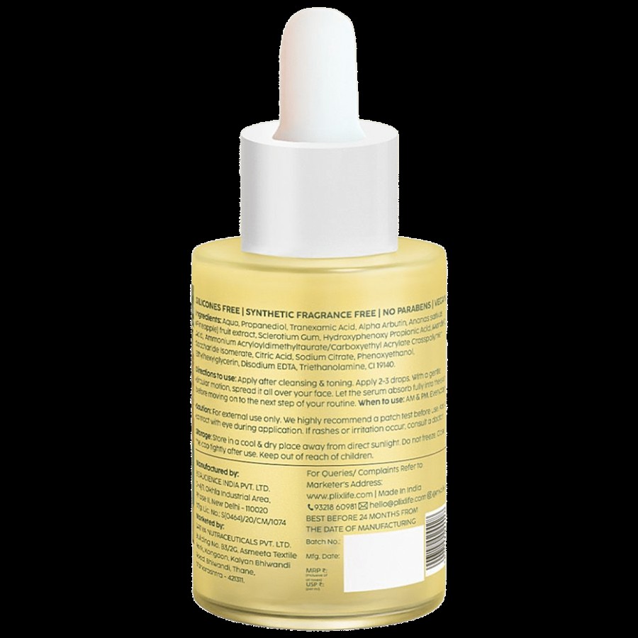 PLIX Pineapple Skin Perfecting Dewy Serum - 3% Tranexamic Acid