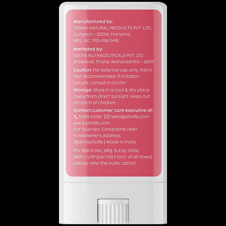 PLIX Watermelon Protect Invisible Sunscreen Stick - SPF 50 PA +++