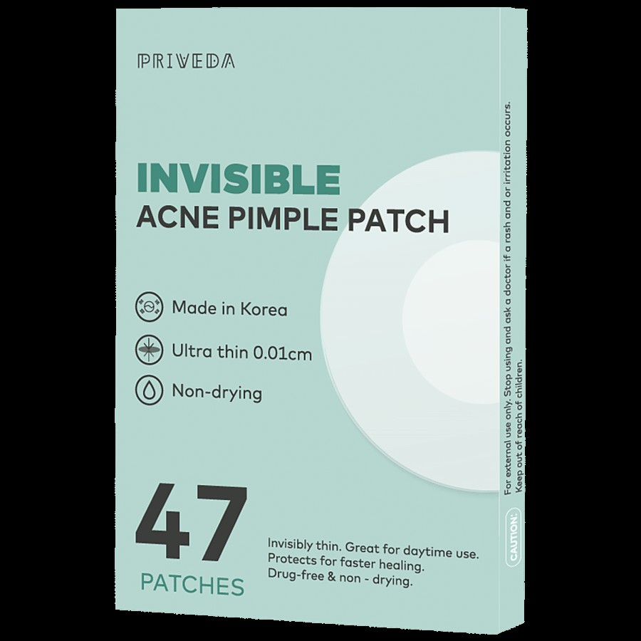 PRIVEDA Invisible Acne Pimple Patch - Invisibly Thin