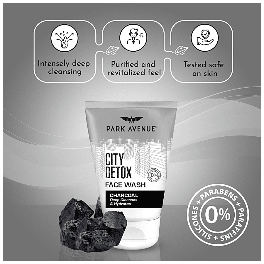 Park Avenue City Detox Face Wash - Charcoal