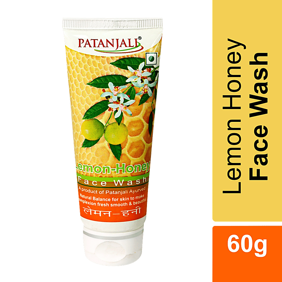 Patanjali Face Wash - Lemon Honey