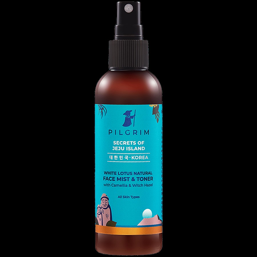 Pilgrim White Lotus Natural Face Mist & Toner - Alcohol-Free