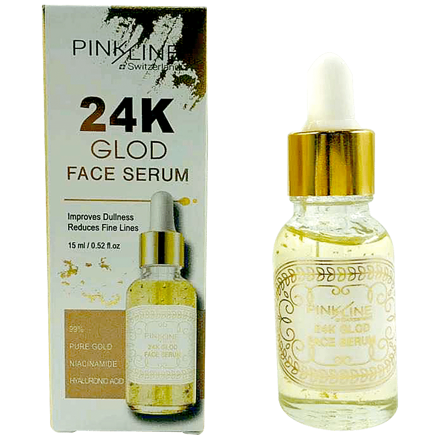 Pink Line 24k Gold Face Serum - SR07