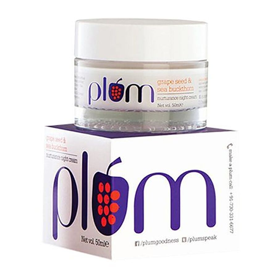 Plum Grape Seed & Sea Buckthorn Nurturance Night Cream