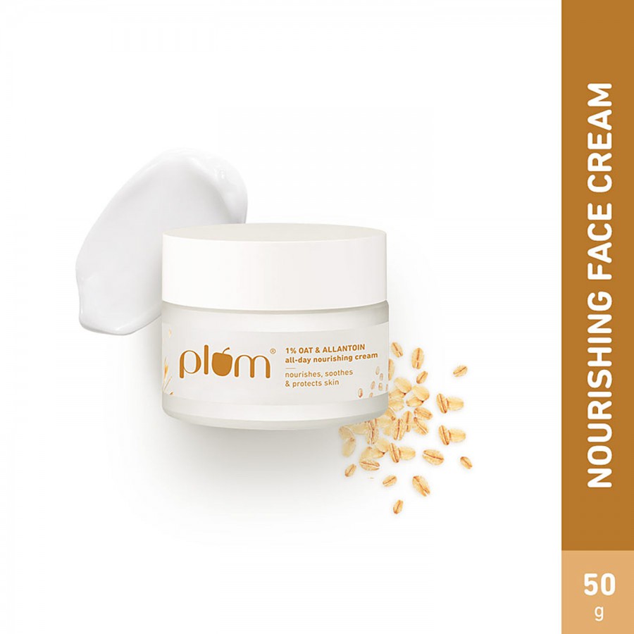 Plum 1% Oat & Allantoin All-day Nourishing Cream