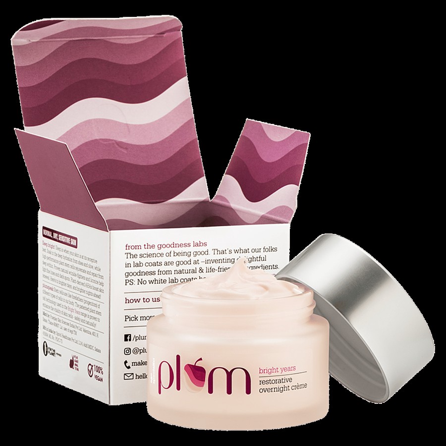 Plum Bright Years Restorative Overnight Creme