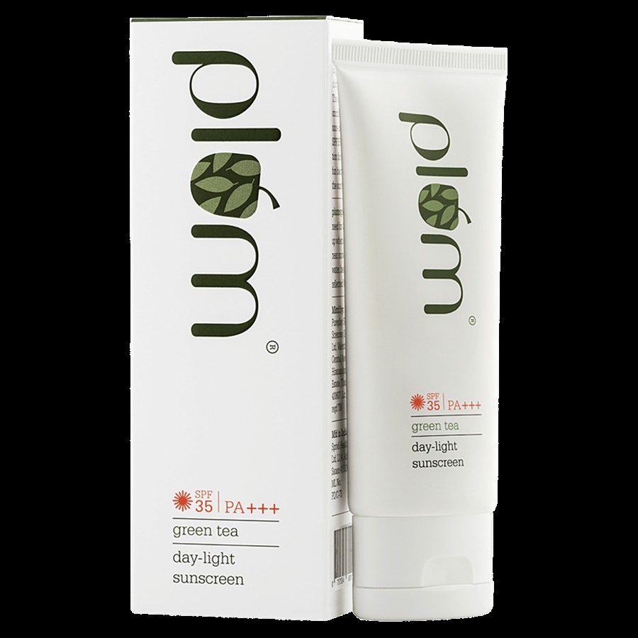 Plum Green Tea Day-Light Sunscreen Gel - SPF 35