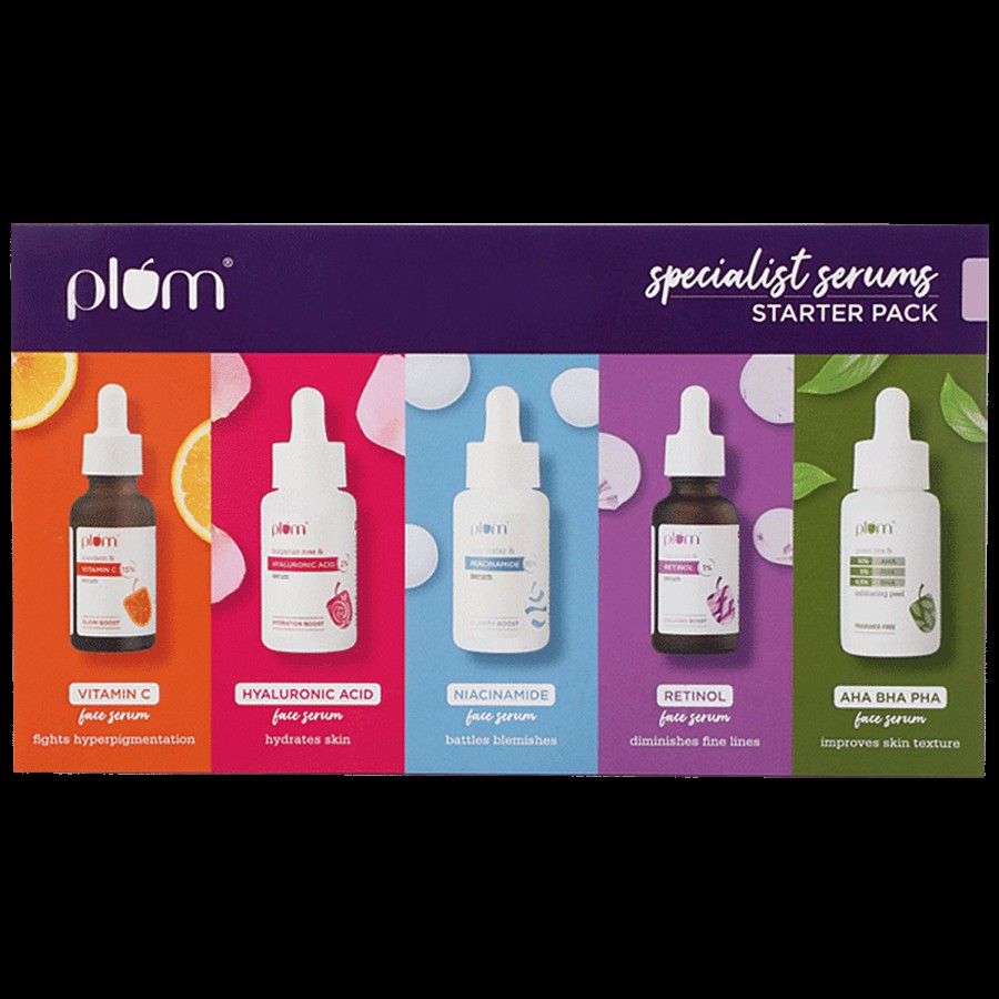 Plum Specialist Serums Starter Pack - Vitamin C