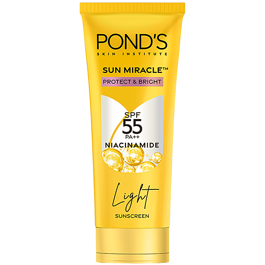 Ponds Serum-Boost Sunscreen Lightweight Cream SPF 55 PA++