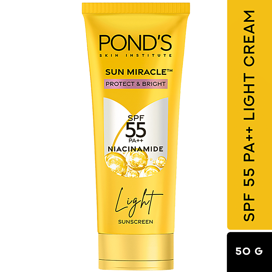 Ponds Serum-Boost Sunscreen Lightweight Cream SPF 55 PA++