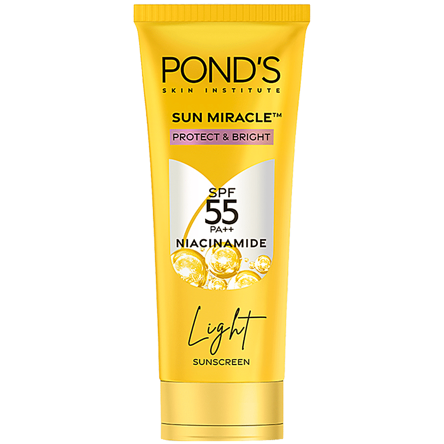 Ponds Serum-Boost Sunscreen Lightweight Cream SPF 55 PA++