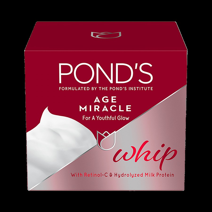 Ponds Age Miracle Whip Cream - Retinol C & Milk Protein