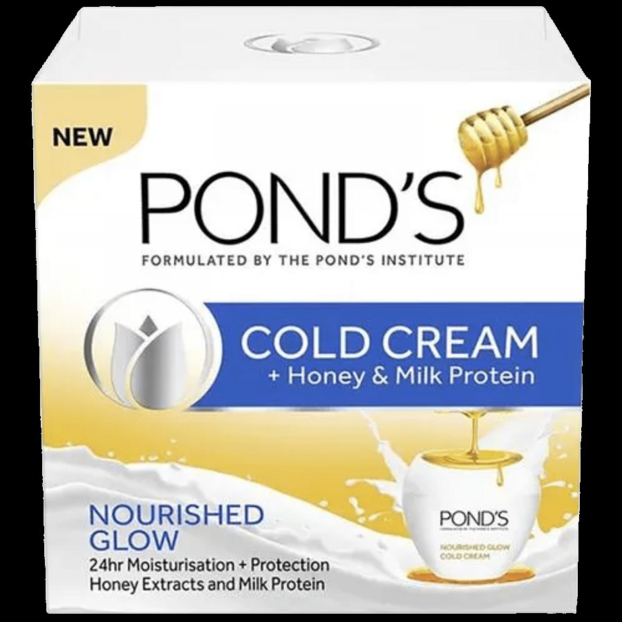 Ponds Cold Cream + Honey & Milk Protein