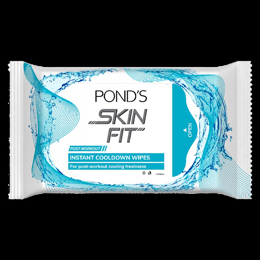 Ponds Skin Fit - Post-Workout Instant Cooldown Wipes