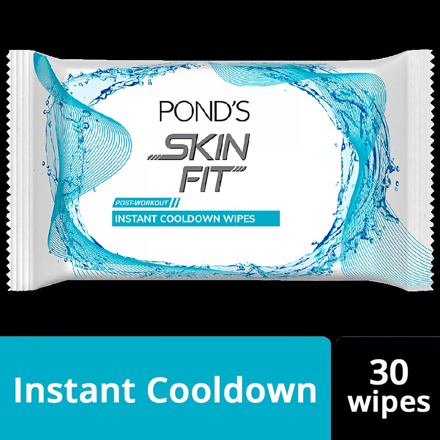 Ponds Skin Fit - Post-Workout Instant Cooldown Wipes