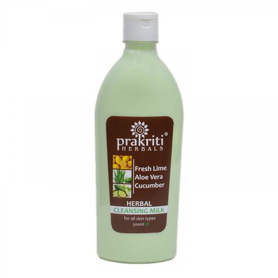 Prakriti Herbals Cleansing Milk - Fresh Lime