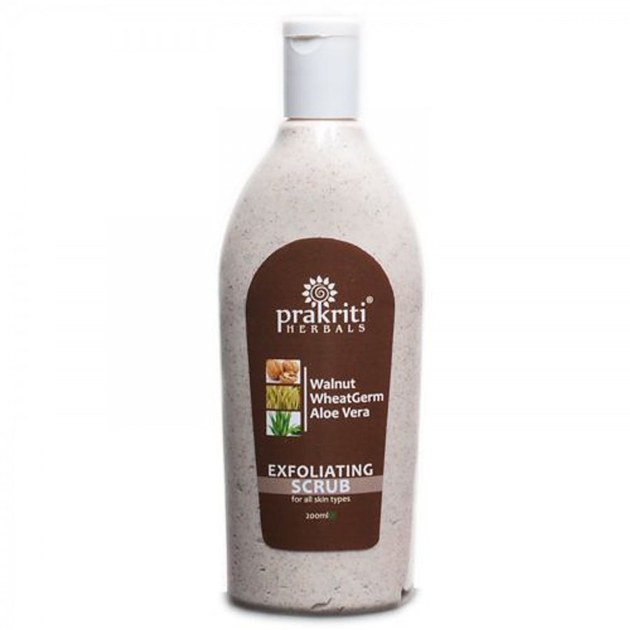 Prakriti Herbals Exfoliating Face Scrub - Walnut