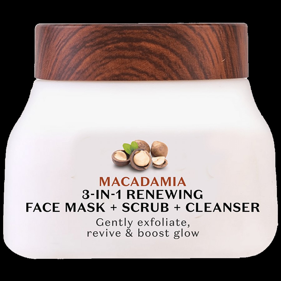 PureSense Macadamia 3-In-1 Renewing Face Mask