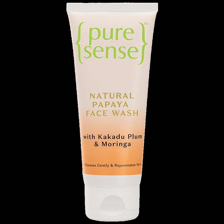 Pure Sense Natural Papaya Face Wash - Kakadu Plum & Moringa